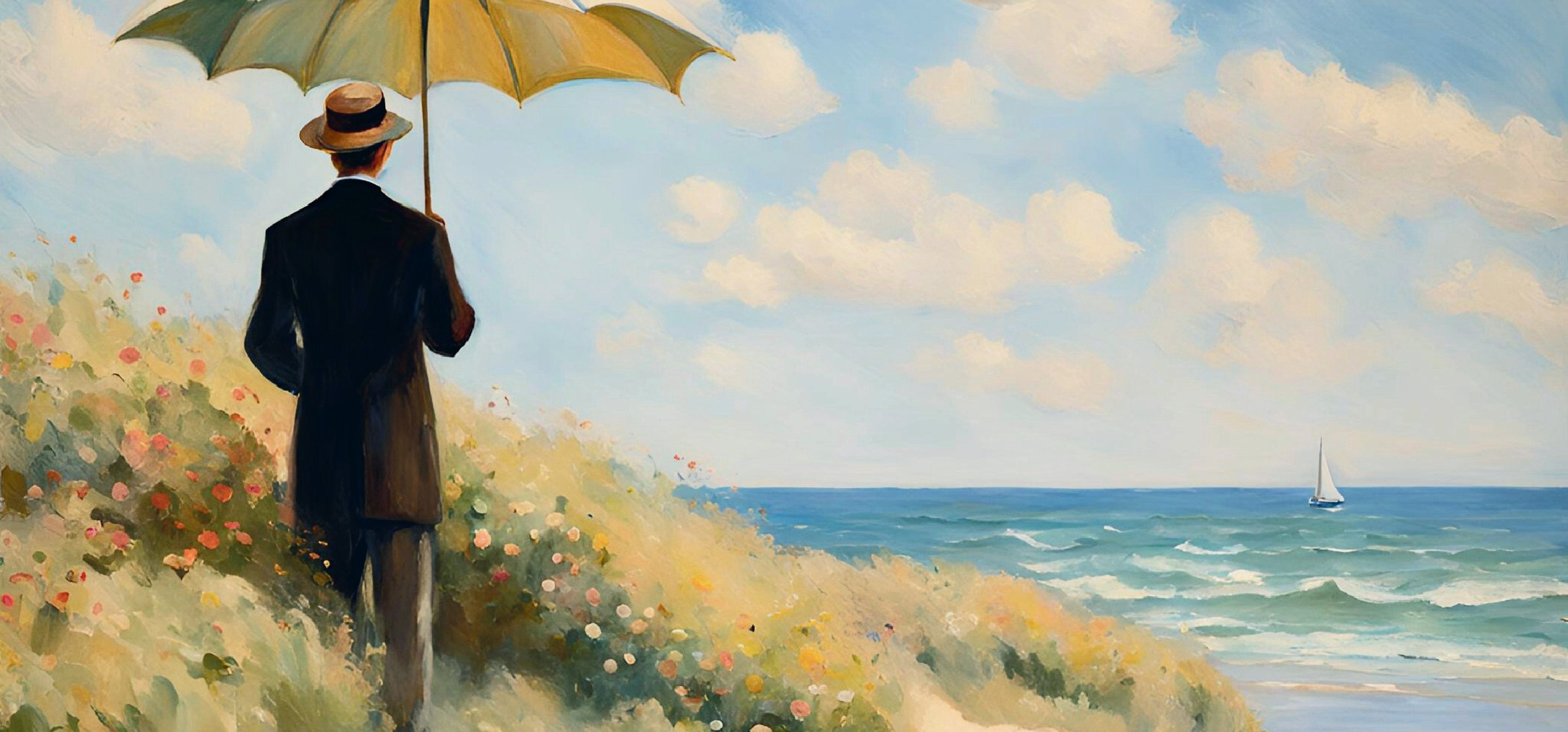 Die Wirkung von impressionistischer Kunst auf deine Wohnatmosphäre