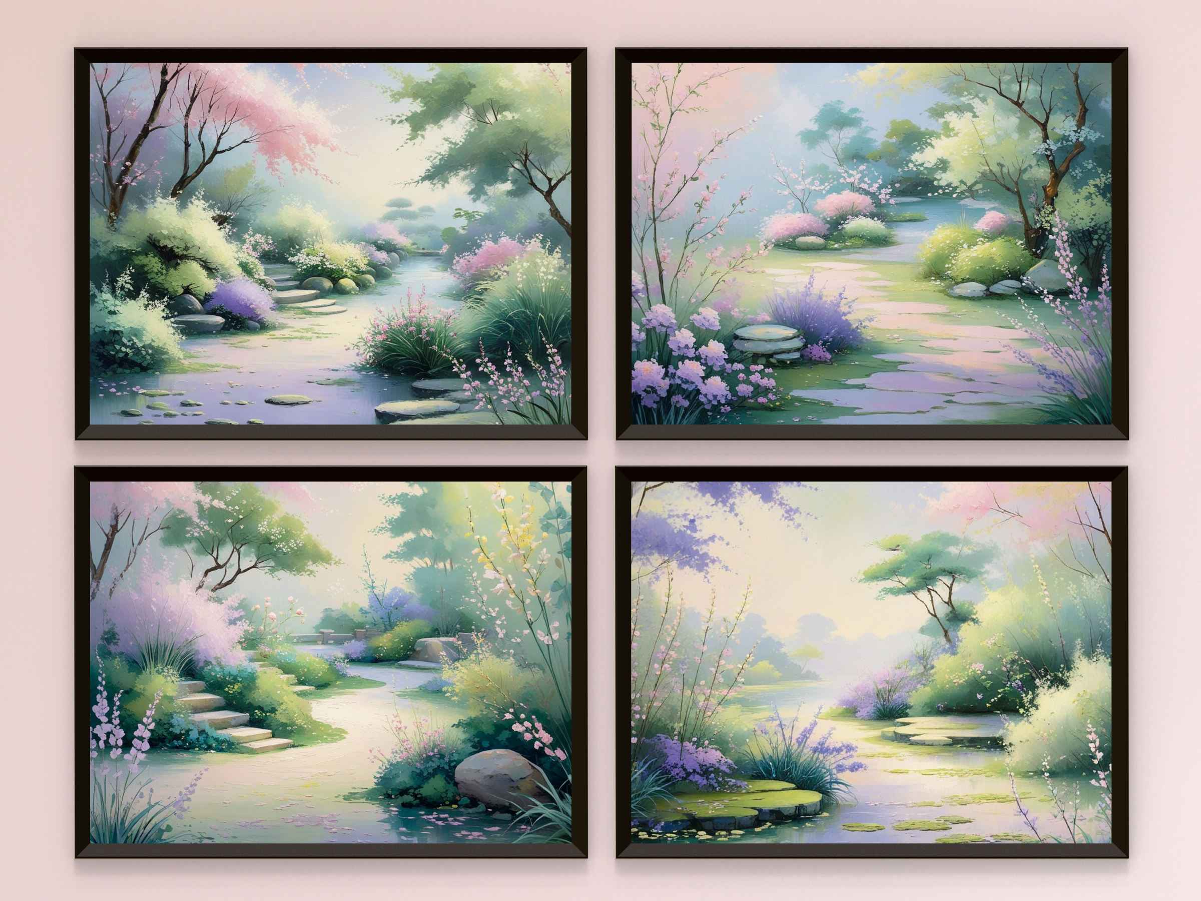 Japanischer Garten - Impressionismus