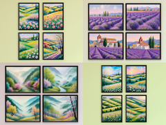 Landscapes - in Vintage Style Claude Monet - Bundle