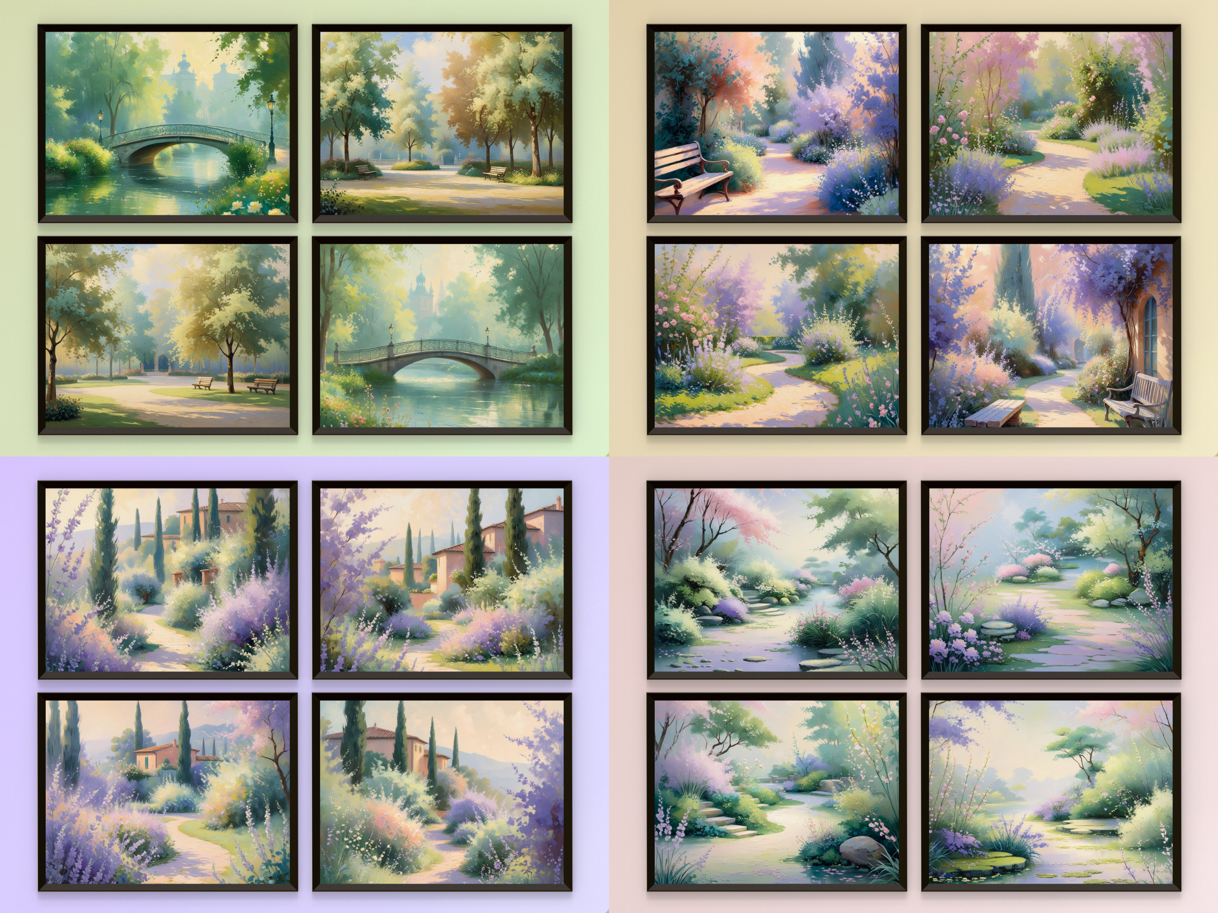 Gärten - Impressionismus - Bundle