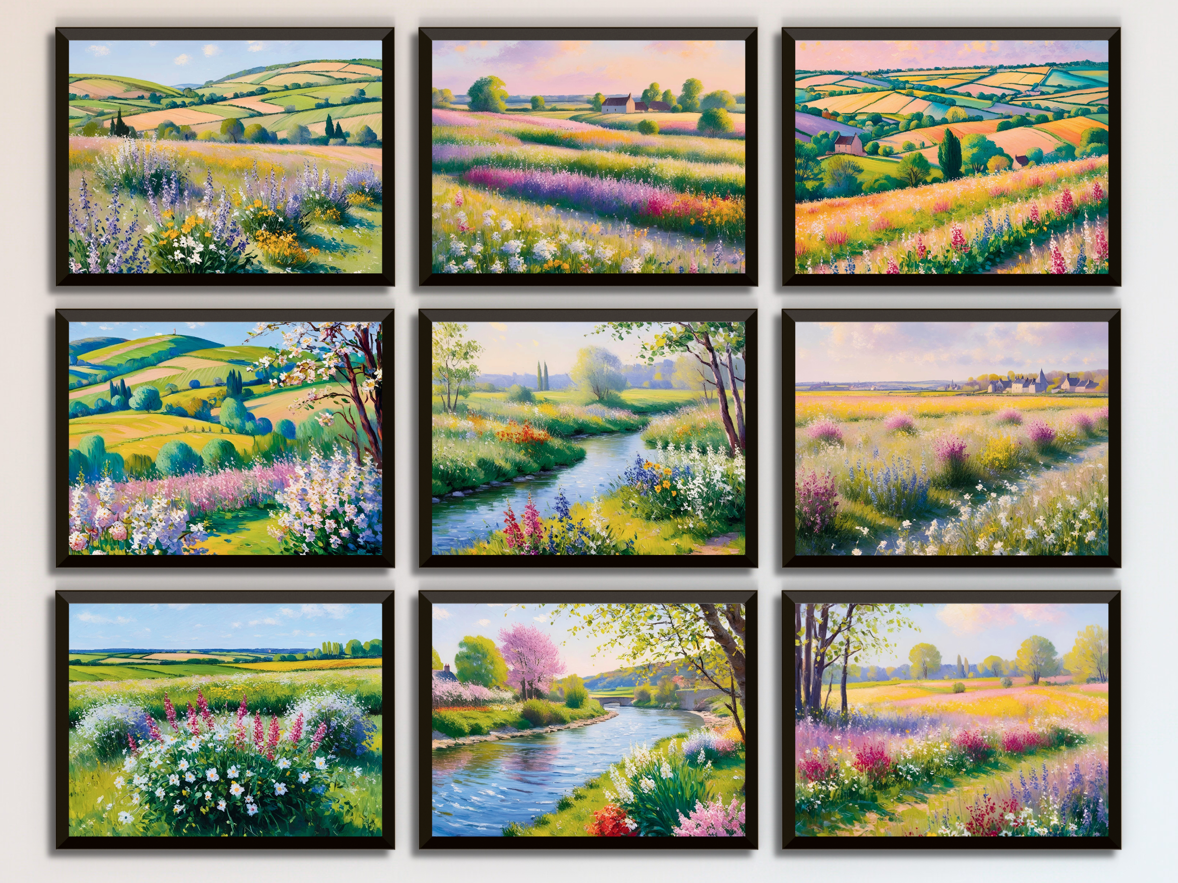 Bretagne im Frühling - Impressionismus