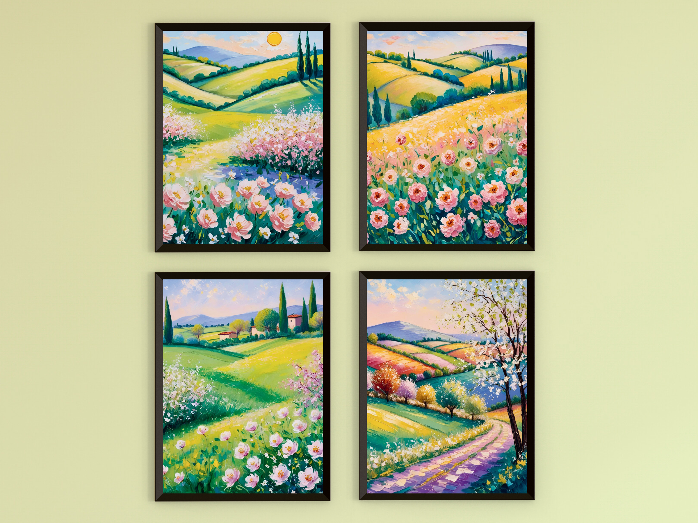 Italienischer Frühling - Expressionismus