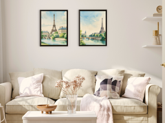 Paris by Day - Watercolor