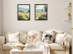 Cornflowers - in Vintage Style Claude Monet