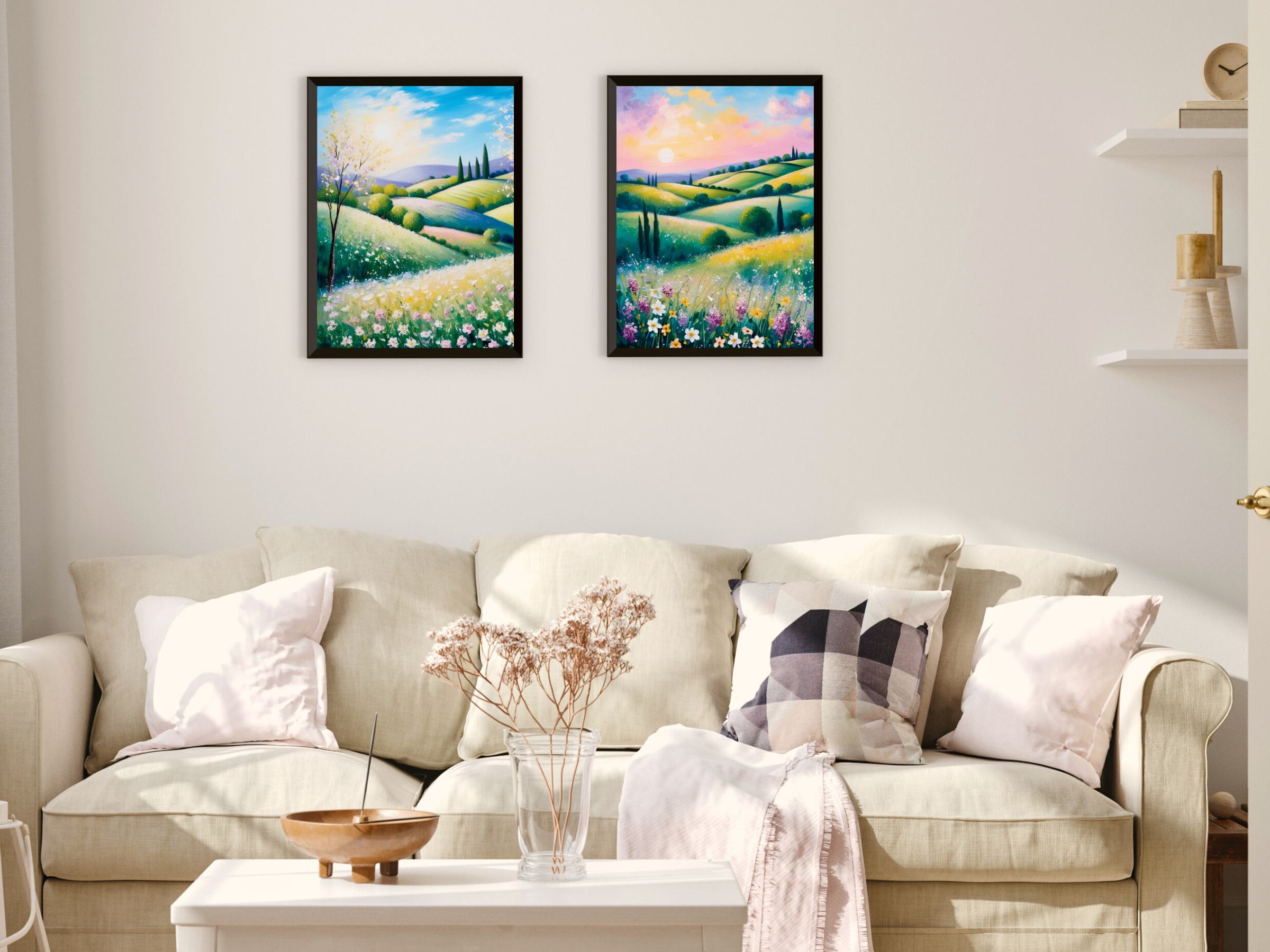Italienische Frühlingslandschaft - Expressionismus