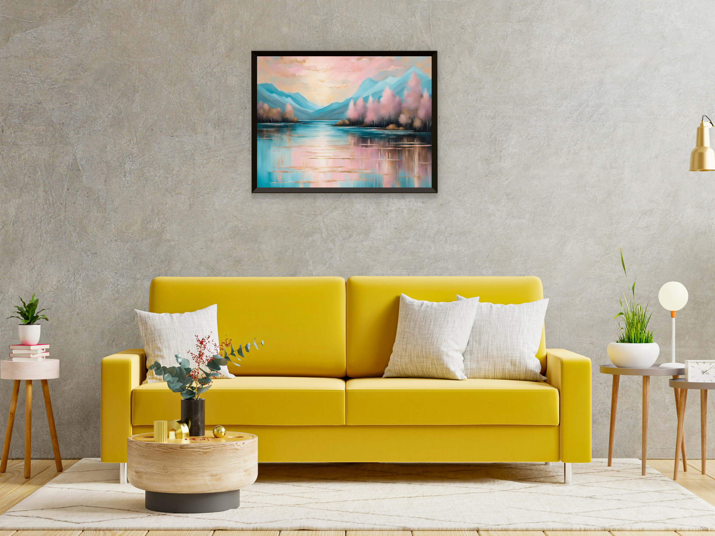 Spiegel der Farben - Abstrakte Malerei