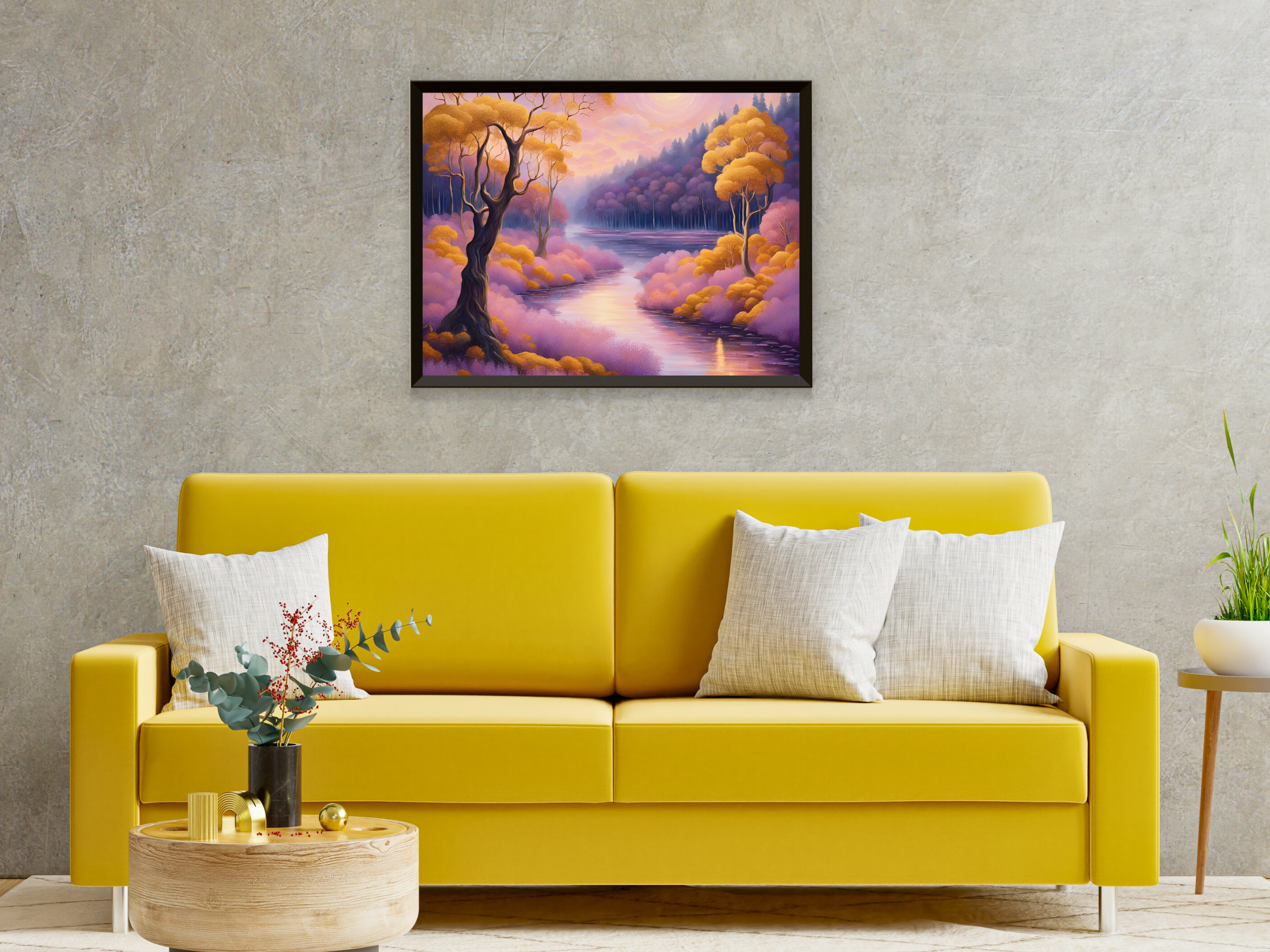 Magic Forest in the Light - Surrealism