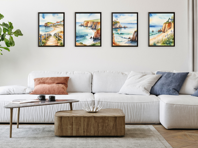 Landschaften - Aquarell - Bundle