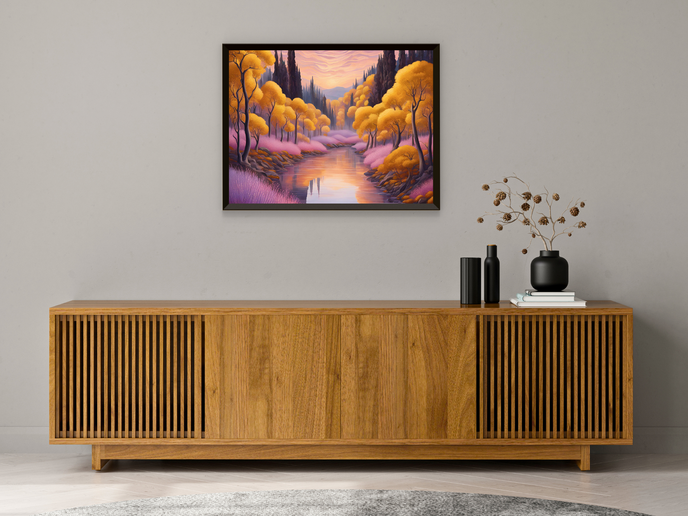 Magic Forest in the Light - Surrealism