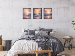 Meeresblick am Sommerabend - Romantik