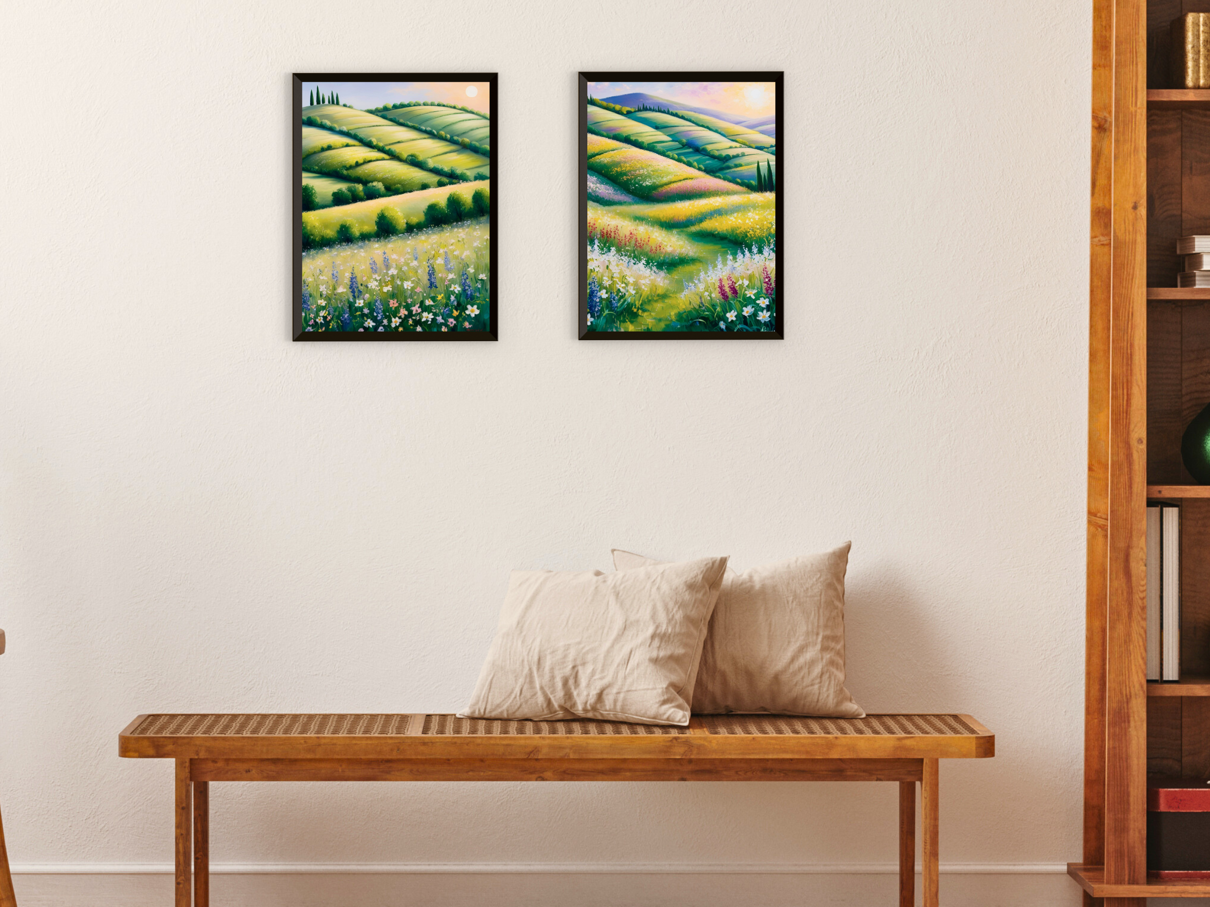 Italienische Frühlingslandschaft - Expressionismus