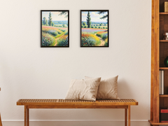 Cornflowers - in Vintage Style Claude Monet