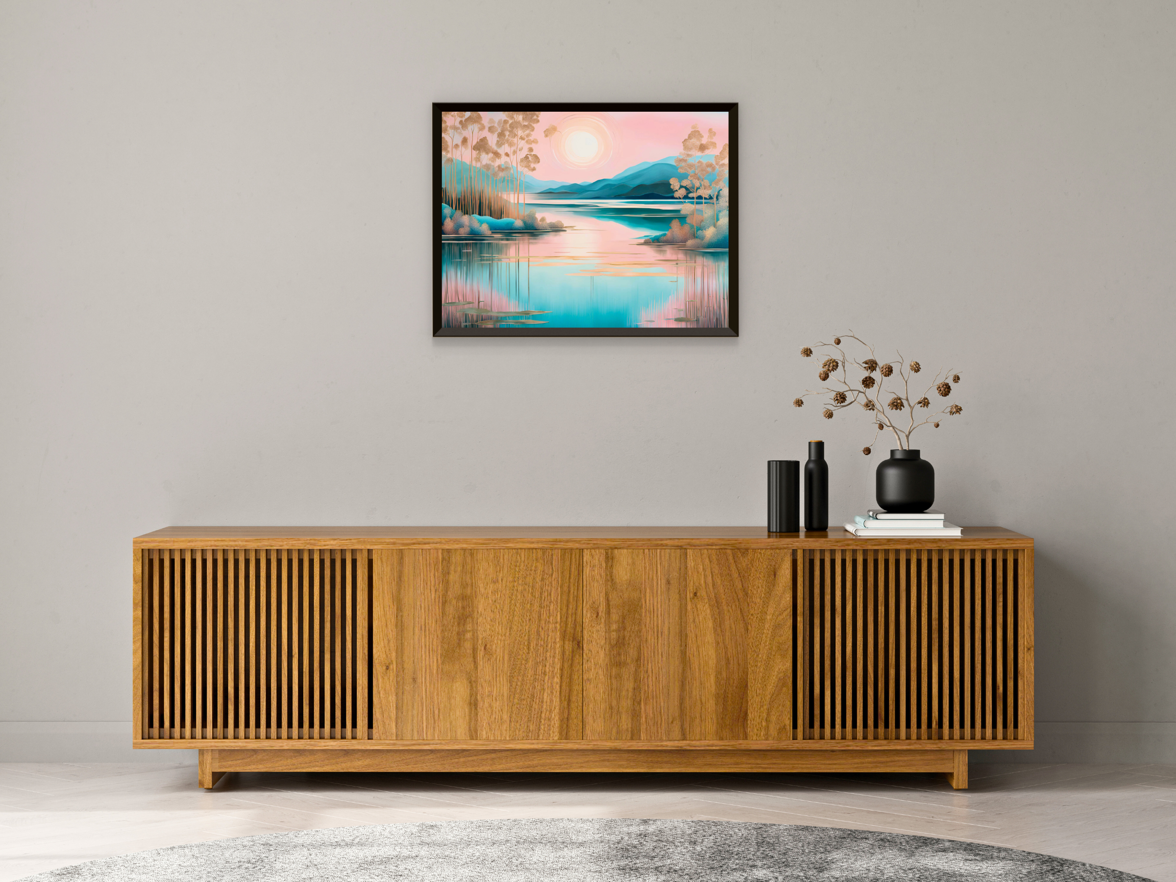 Spiegel der Farben - Abstrakte Malerei