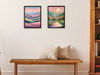 Surreal Harmonious Hilly Landscape - Surrealism