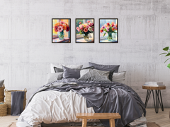 Sommerblumenbouquets - Impressionismus