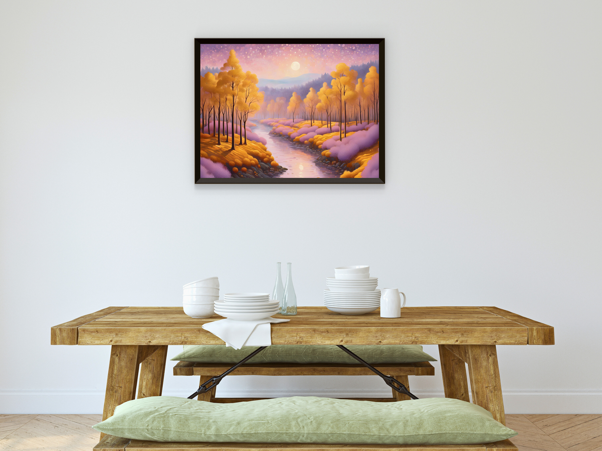 Magic Forest in the Light - Surrealism