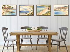 Seaside Resorts in the 1920s - Watercolor - Bundle