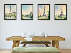 Paris by Day - Watercolor