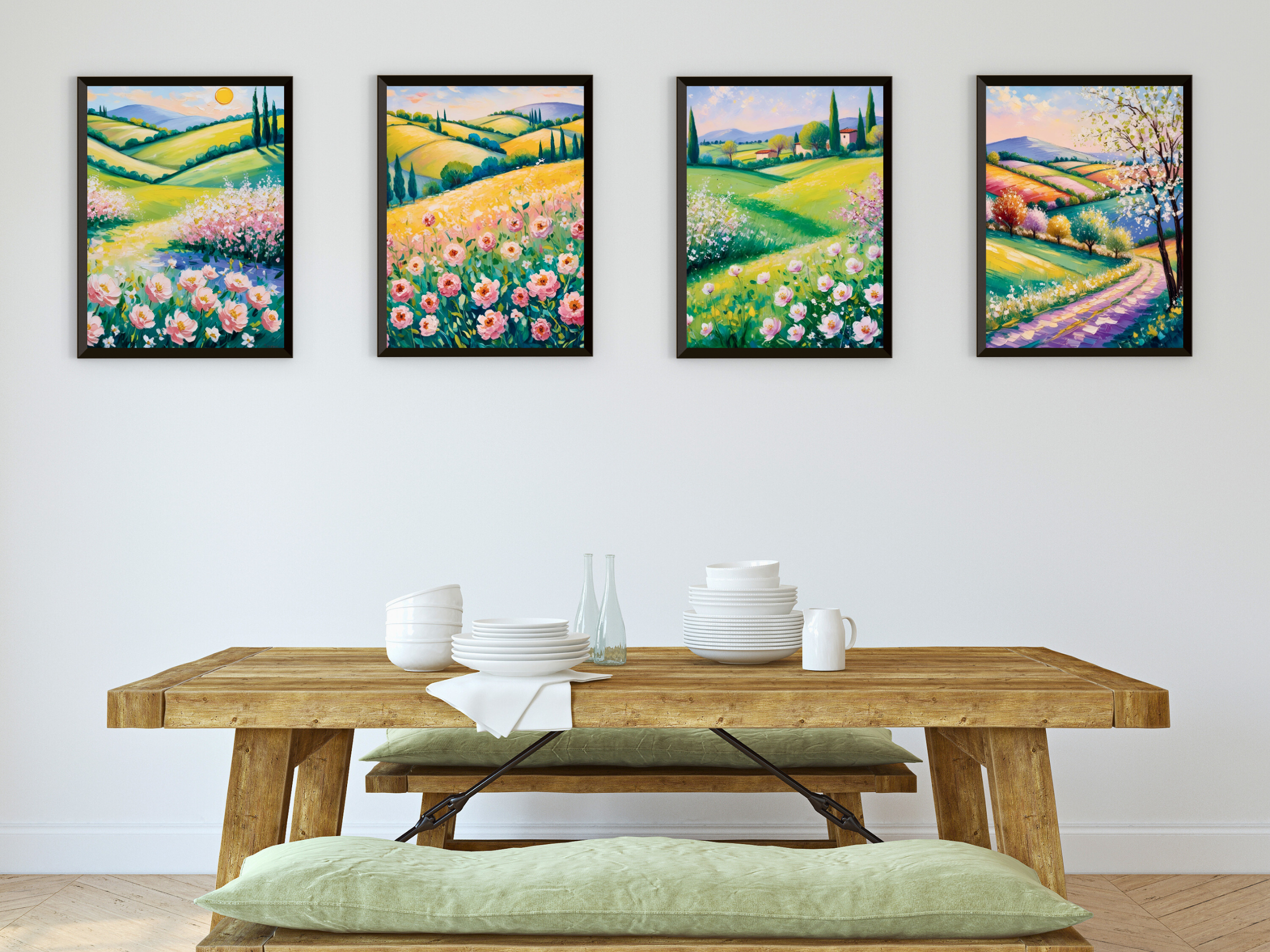 Italienischer Frühling - Expressionismus