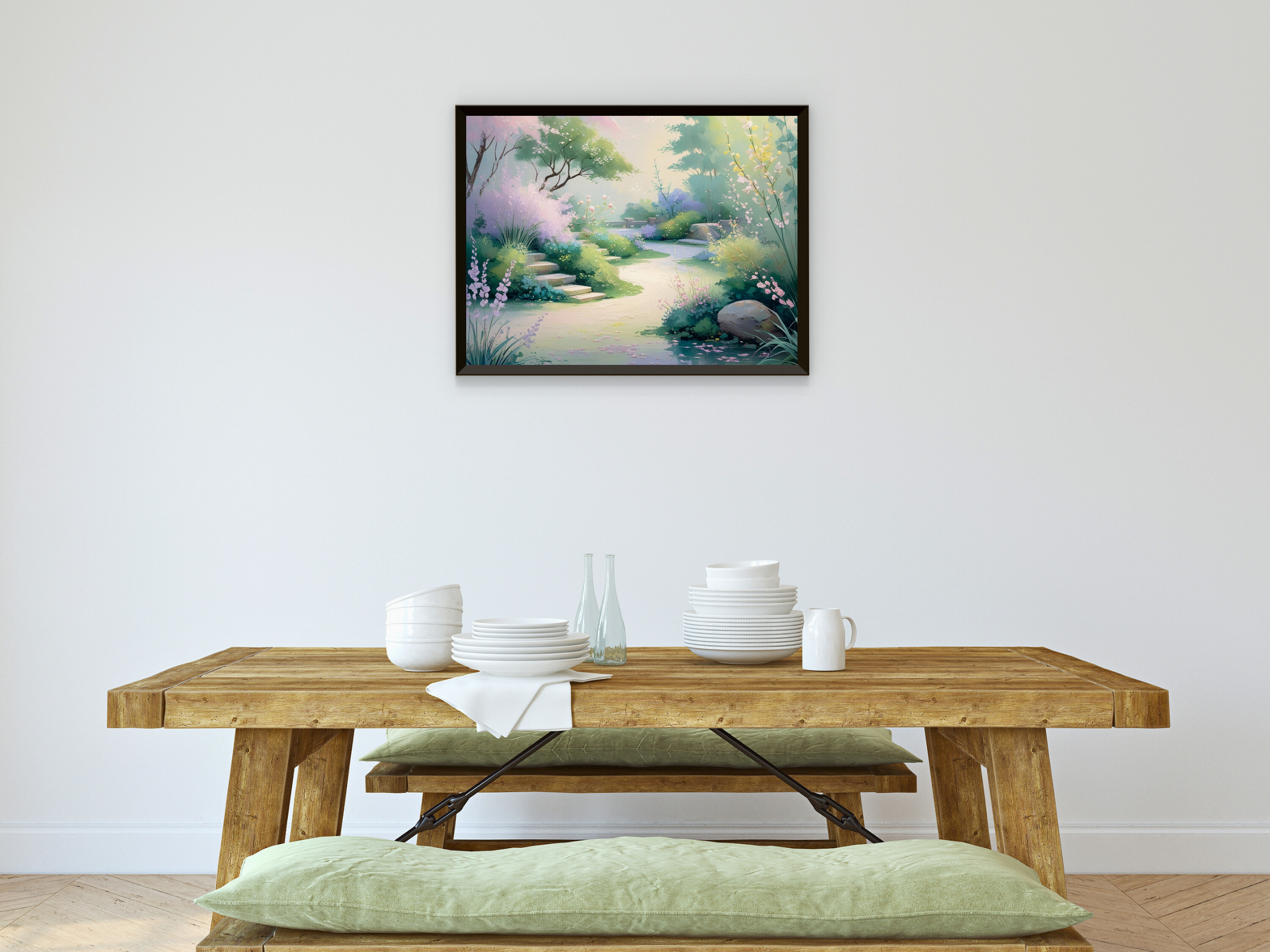 Japanischer Garten - Impressionismus