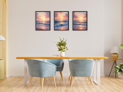 Meeresblick am Sommerabend - Romantik