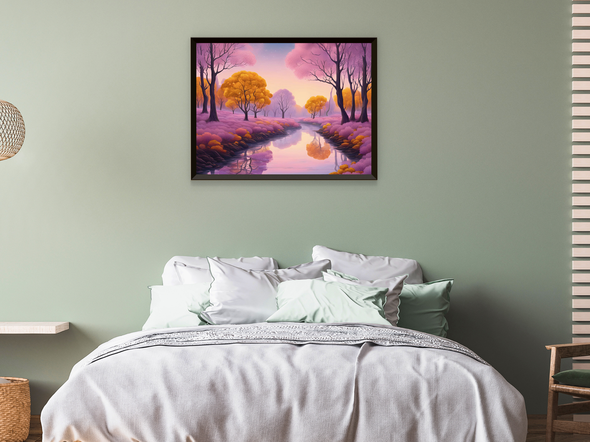 Magic Forest in the Light - Surrealism