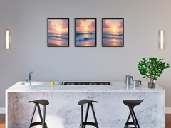 Meeresblick am Sommerabend - Romantik