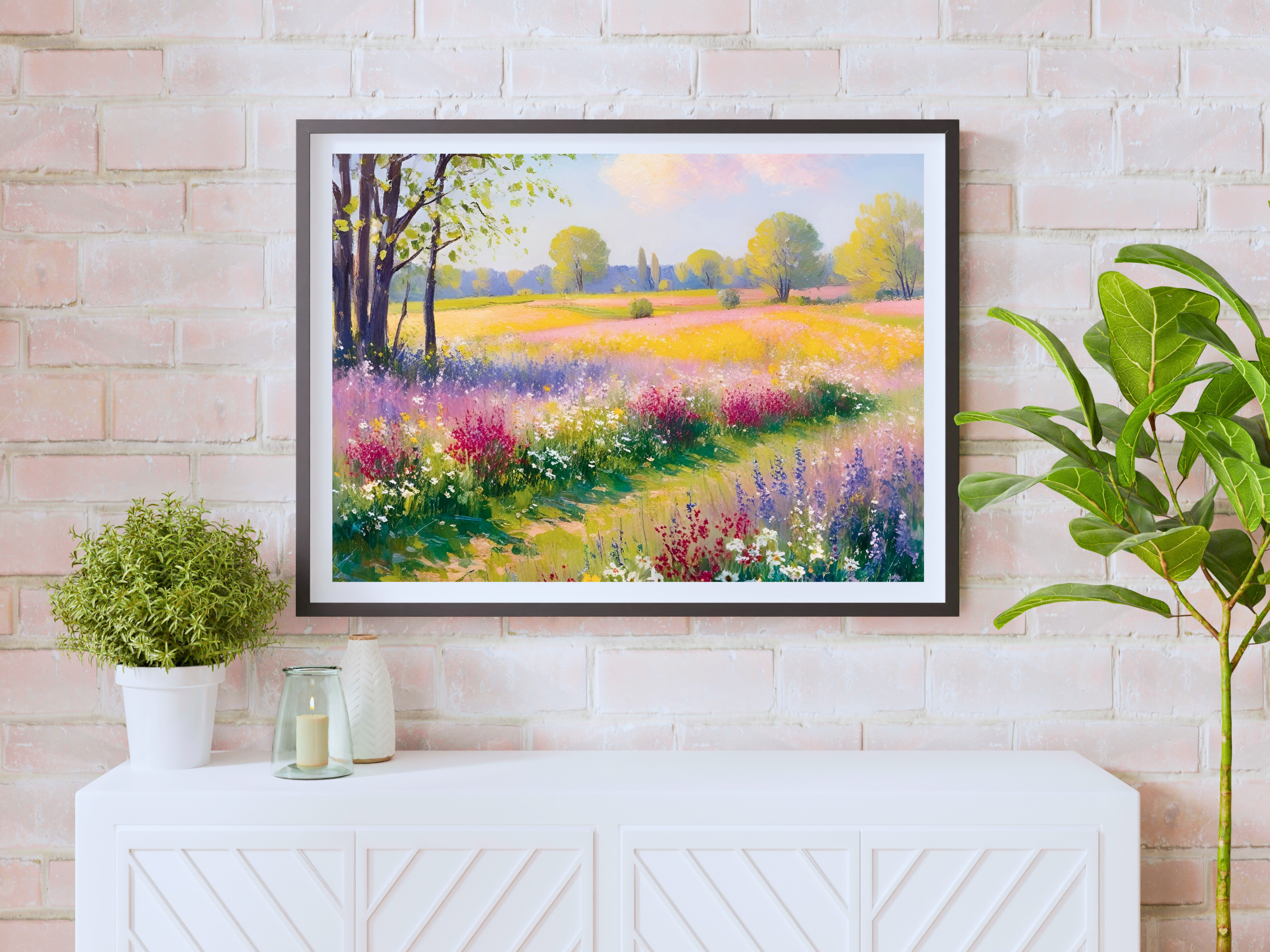 Bretagne im Frühling - Impressionismus