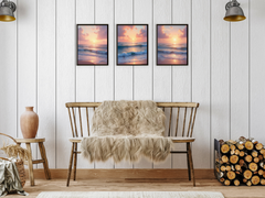 Meeresblick am Sommerabend - Romantik