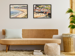 English Seaside Resorts in the 1920s - Watercolor