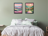 Surreal Harmonious Hilly Landscape - Surrealism