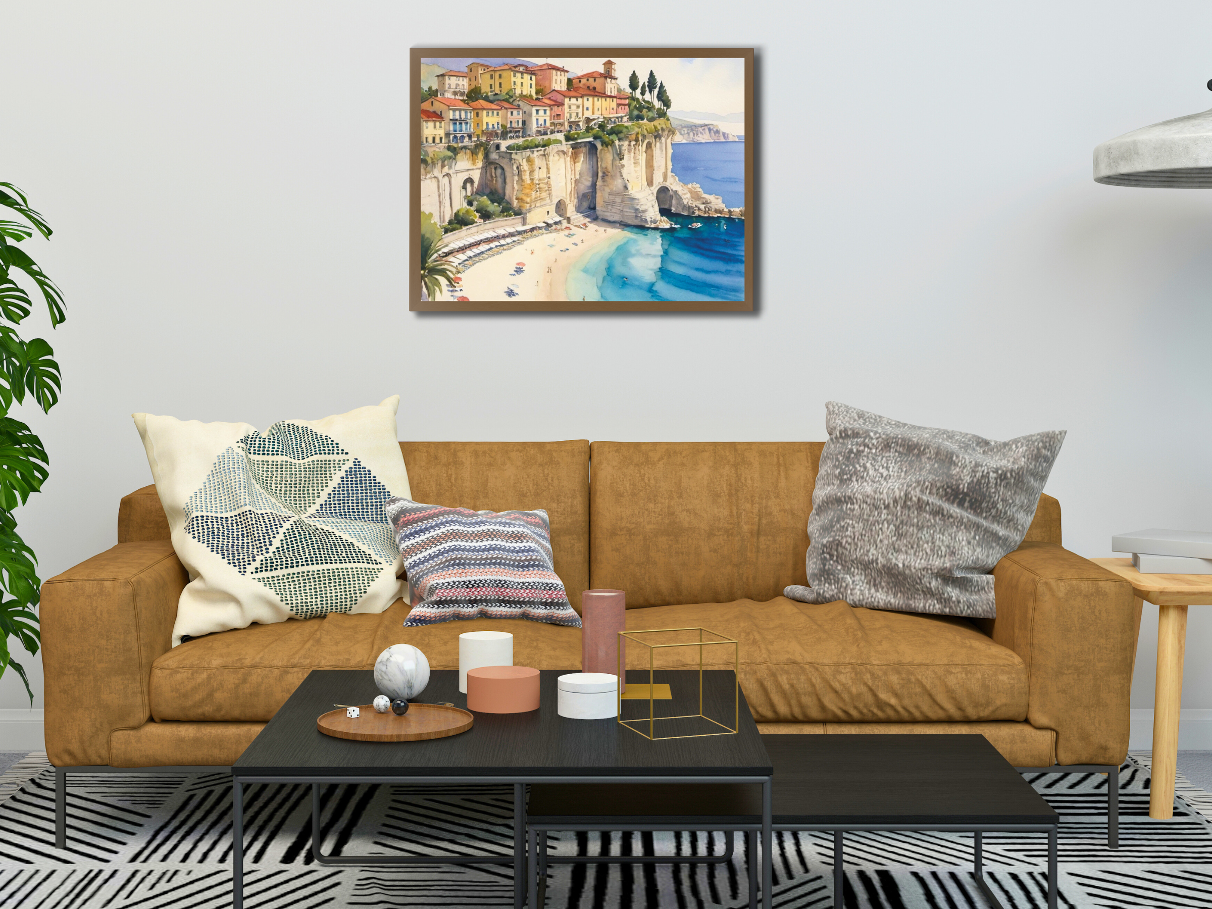 Badeorte in den 1920er Jahren - Aquarell - Bundle