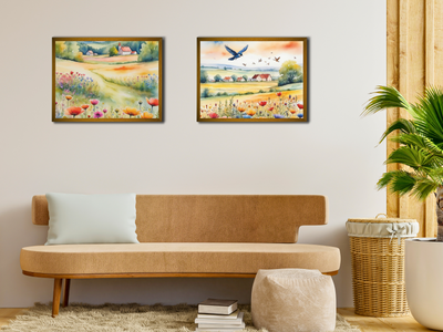 Landschaften - Aquarell - Bundle
