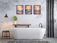 Meeresblick am Sommerabend - Romantik